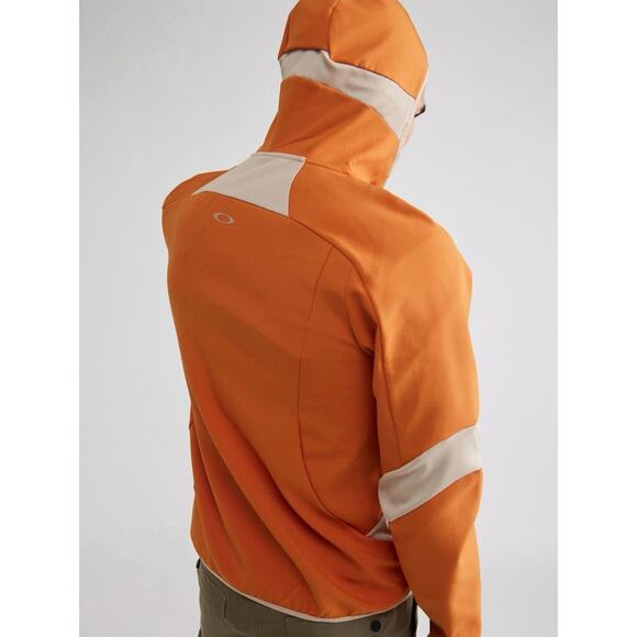 OAKLEY Latitude Arc Full Zip‎ Jacket size XL Orange New With Tags - Picture 3 of 6